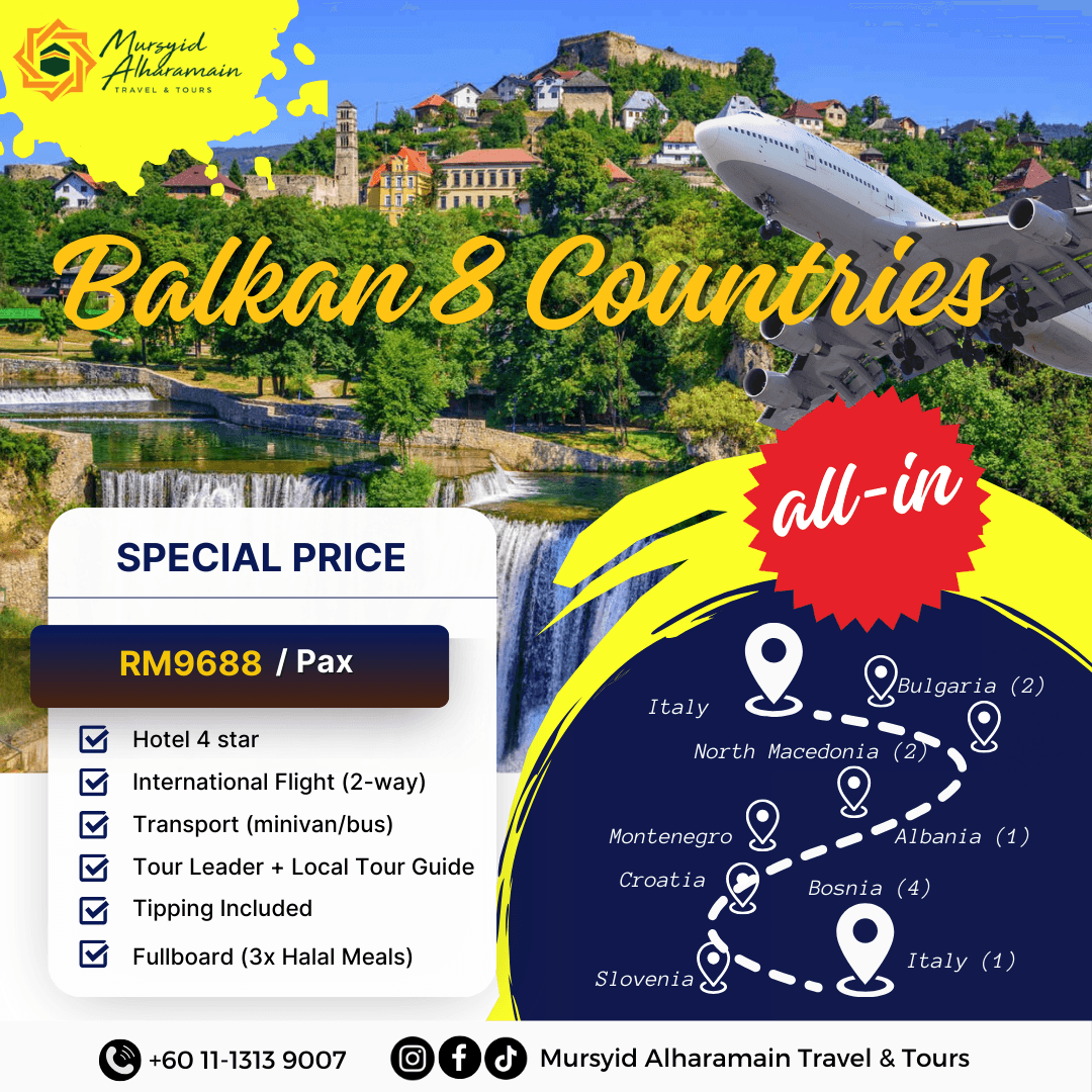 Group Series: BALKAN 4 COUNTRY (9 DAYS 7 NIGHTS)