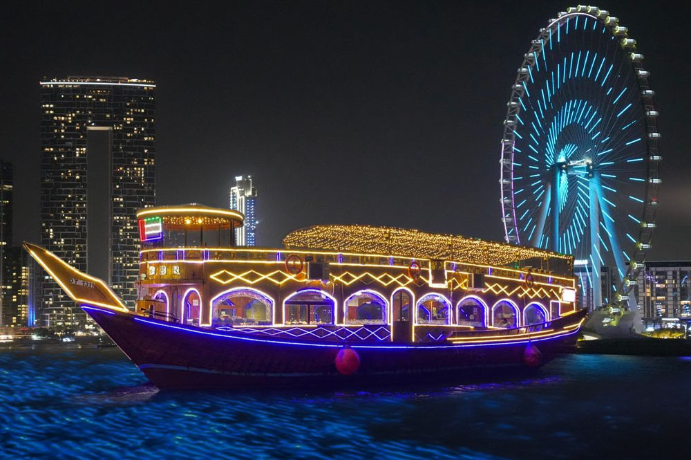 Day 4: Dhow Cruise Dinner : (Breakfast at hotel, Dinner)